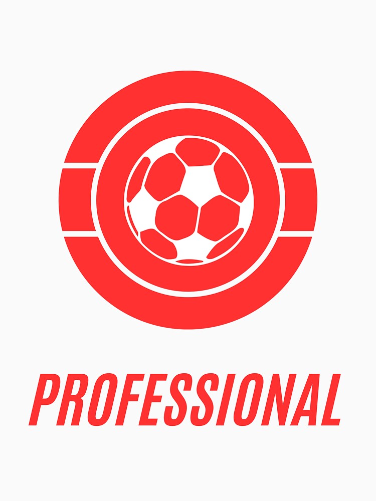 Football Red Professional Ball | Soccer Professional Maestro by Football Stickers World