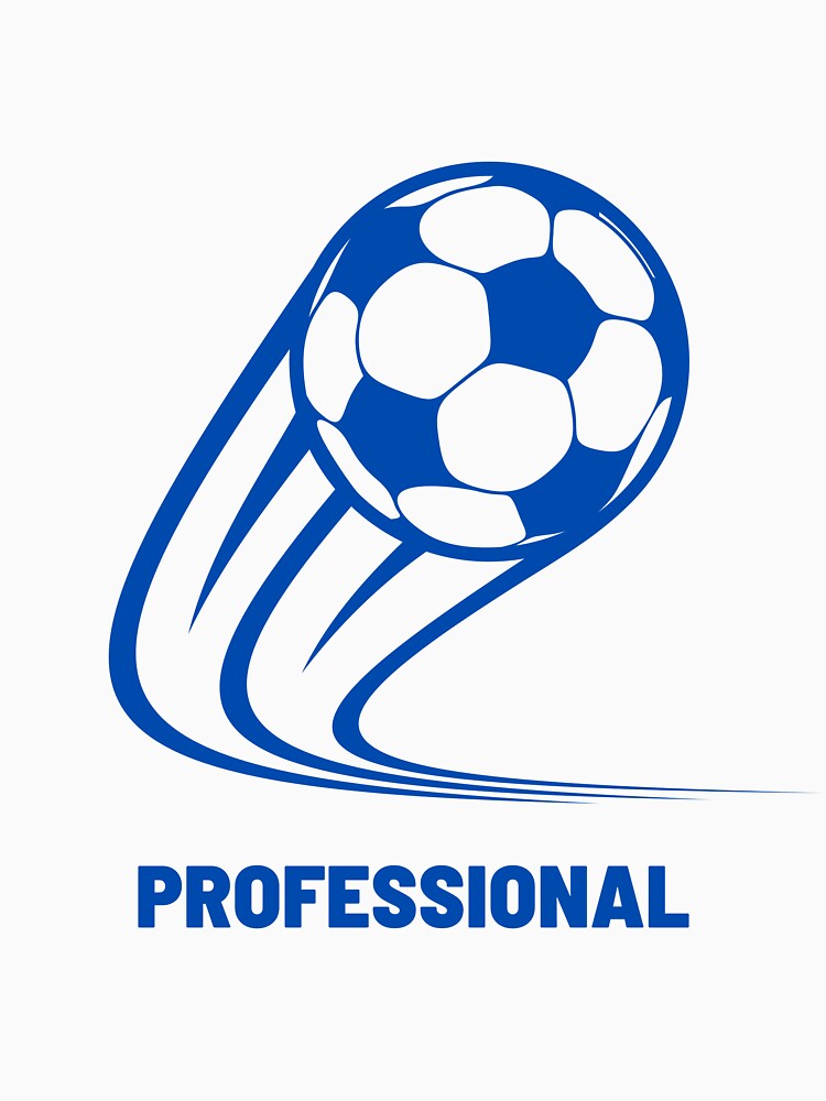 Football Blue Ball Curve Professional | Soccer Professional Maestro by Football Stickers World