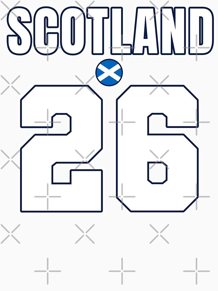 Scotland 26 Football Shirt | Scotland 2026 Soccer Fan Apparel | Vintage Jersey Style Tee | Scotland Supporter Gift by The Hairy Melon