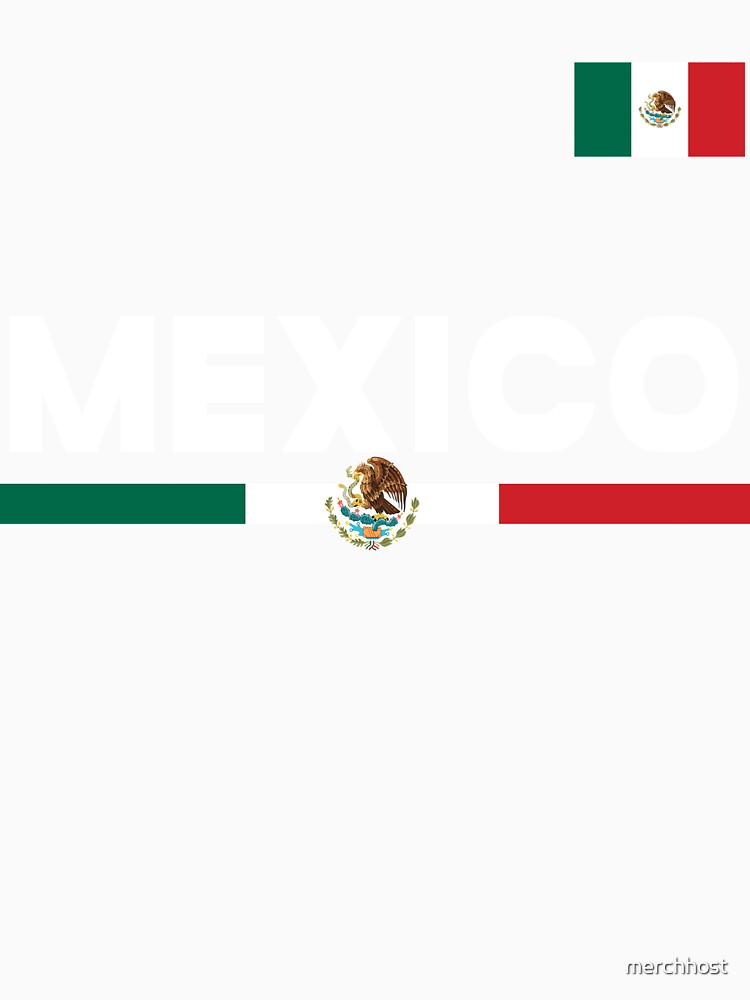 Mexico Soccer Style Flag Design by merchhost