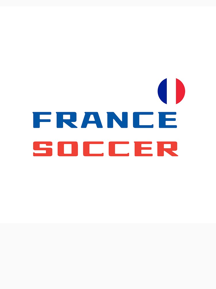 France Soccer T-Shirt with Flag – French Fan Tee | Uncle Jichuan by Uncle-Jichuan