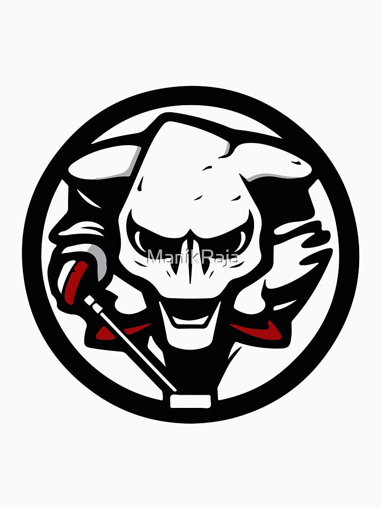 skull warrior hockey by ManikRaja