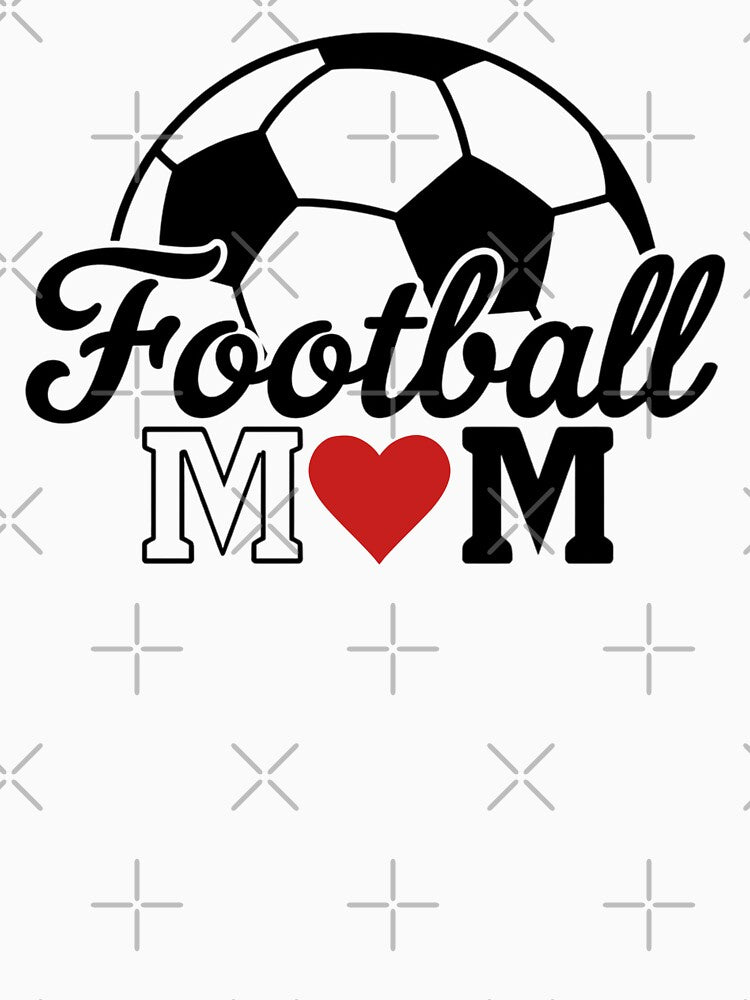 Football Mom Mother's Day by NosandEdgy