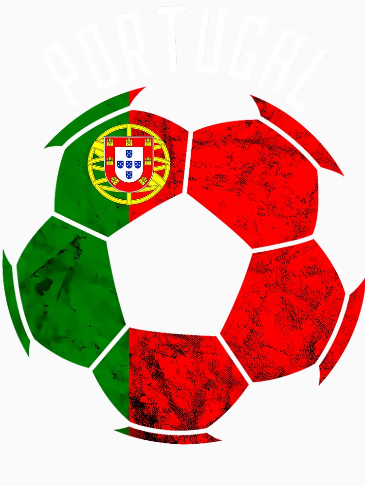 Portugal Flag Portuguese Pride Portuguese Soccer Player Ball by senacdelelg