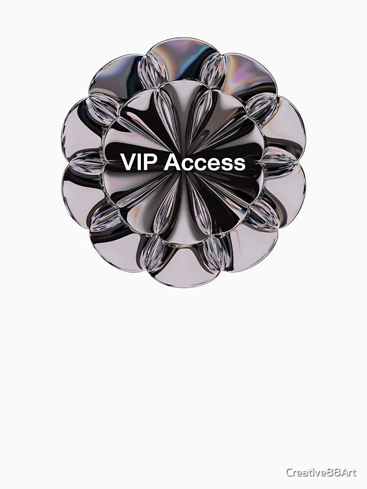 VIP access granted with modern luxury design element by Creative88Art