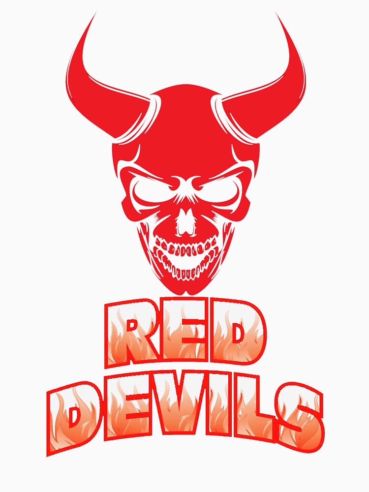 Red Devil Face Skull by ThisisaRed