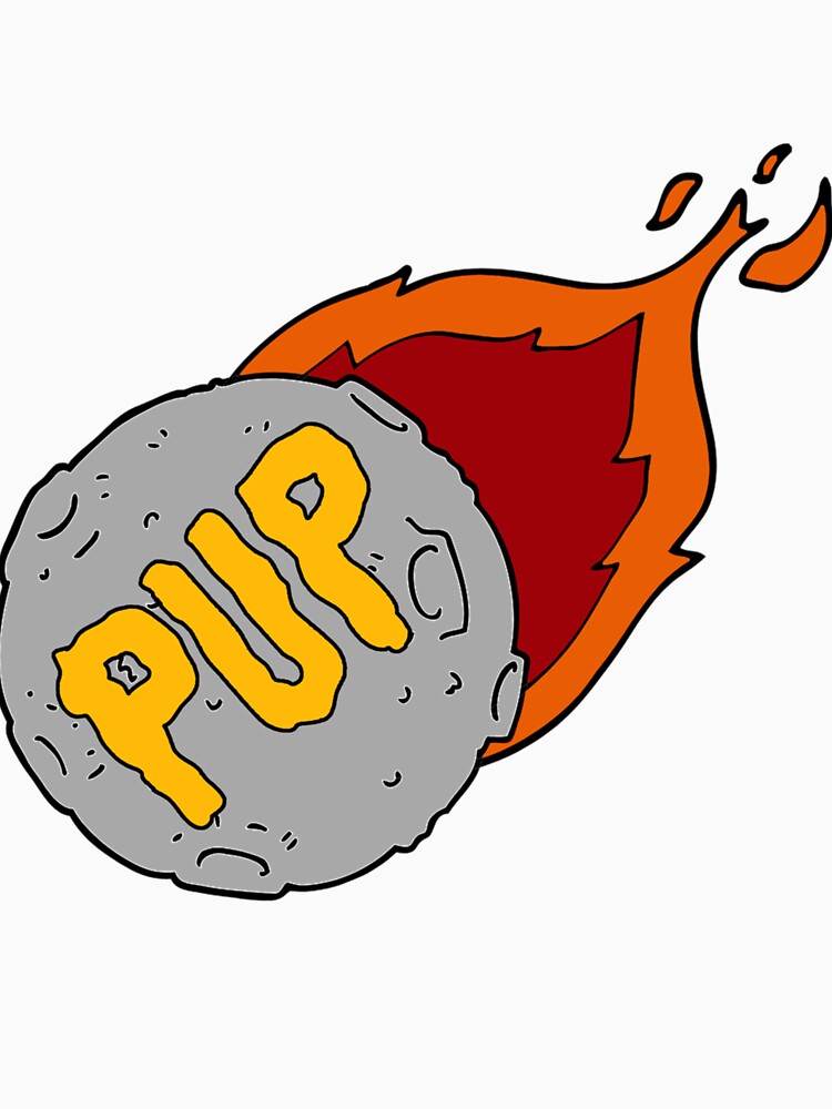 PUP band - Meteoroid logo by DawnHandmade