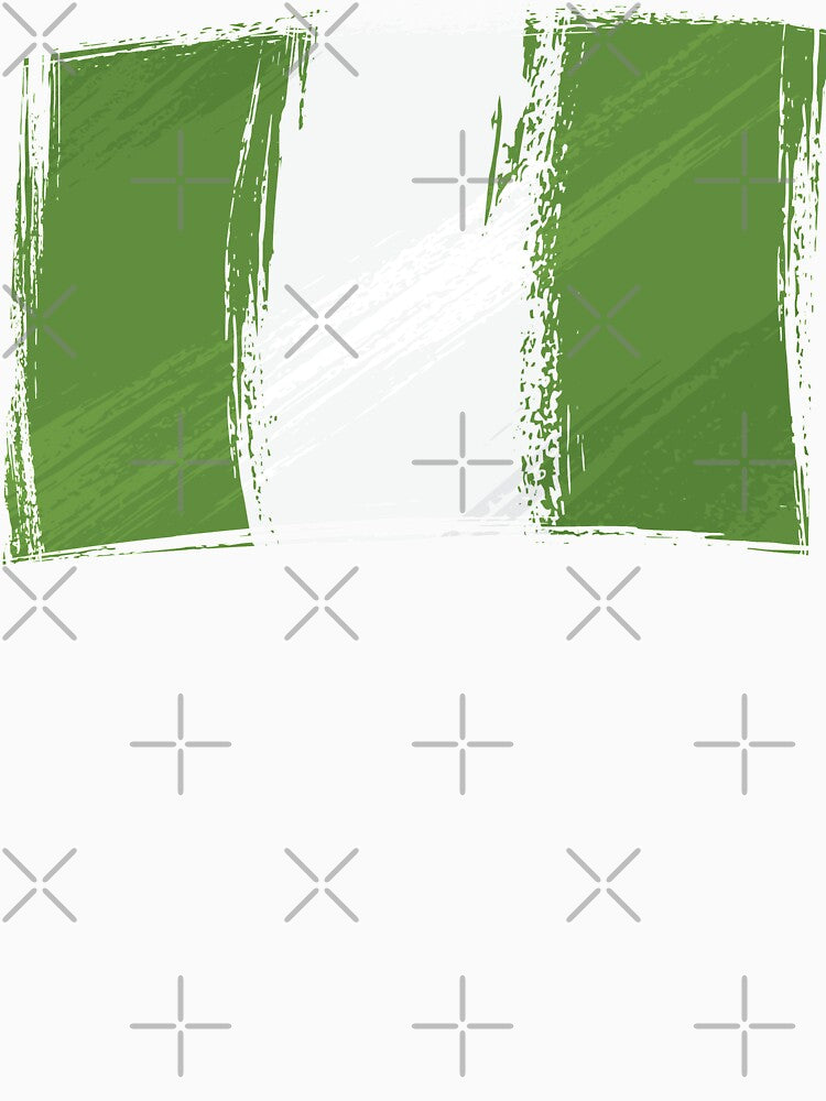 Grunge Nigeria Flag by laiwole