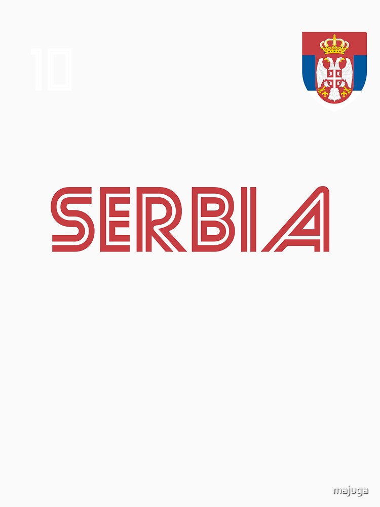 Serbia Soccer Team Serbian Flag football fan by majuga