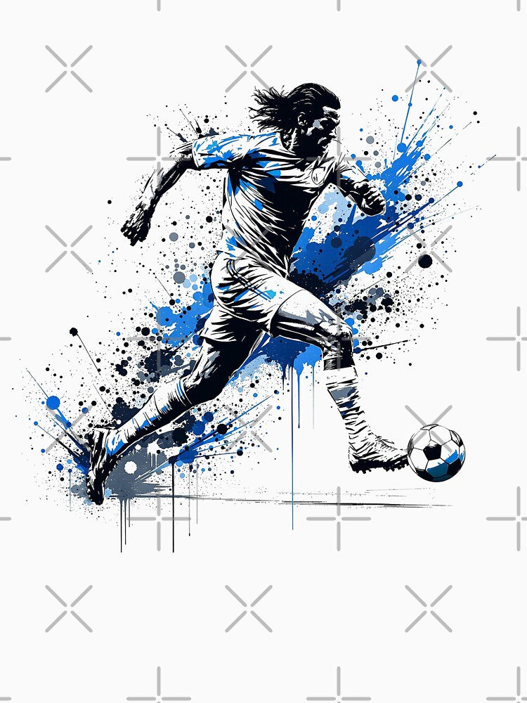 Modern Trendy I love soccer ball,Soccer Player Ball Game by SOUFIANE1991