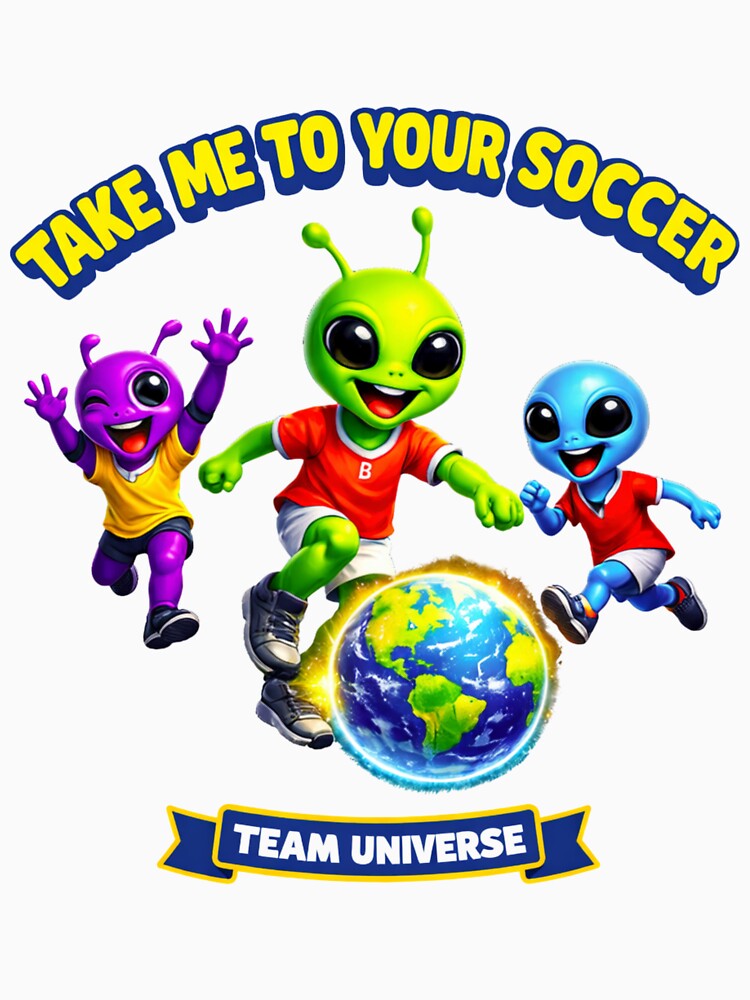 Take Me To Your Soccer Alien Team by madebysiwa