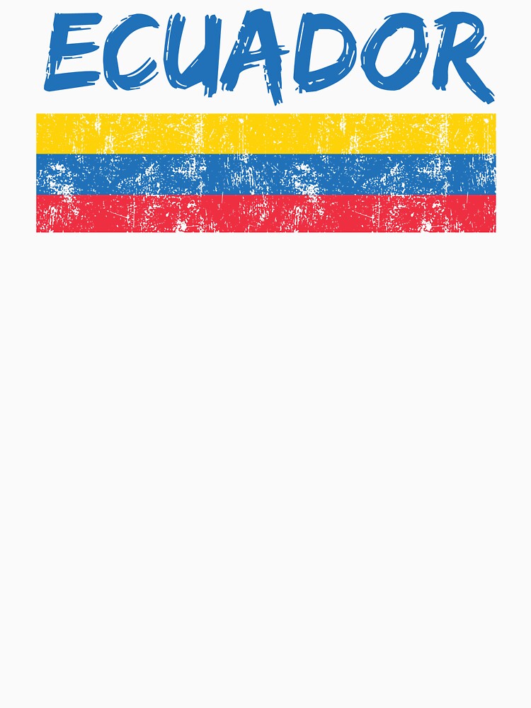 Ecuador National Flag by The Junto Shop