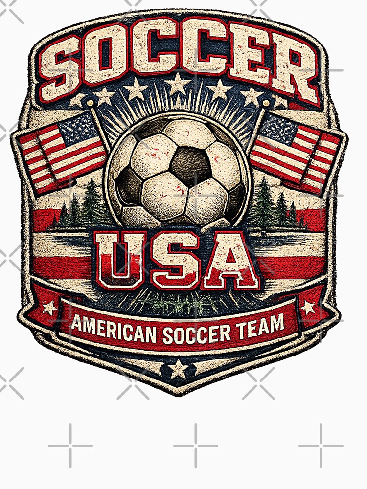 SOCCER FOOTBALL USA VINTAGE by Atelier RLGS