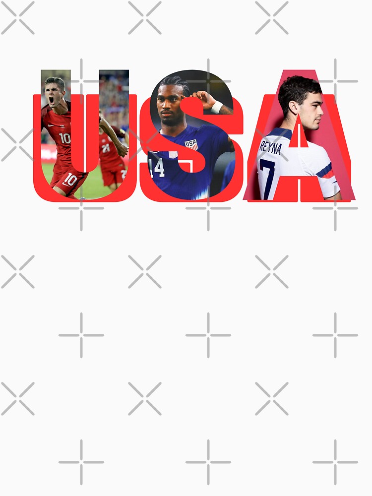 USA Soccer Cristian Pulisic, Haji Wright, Gio Reyna by Hevding