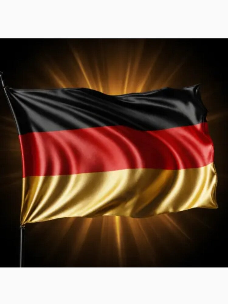 Germany Flag 3D Football Design – Supporters Germany by artsdesignpro