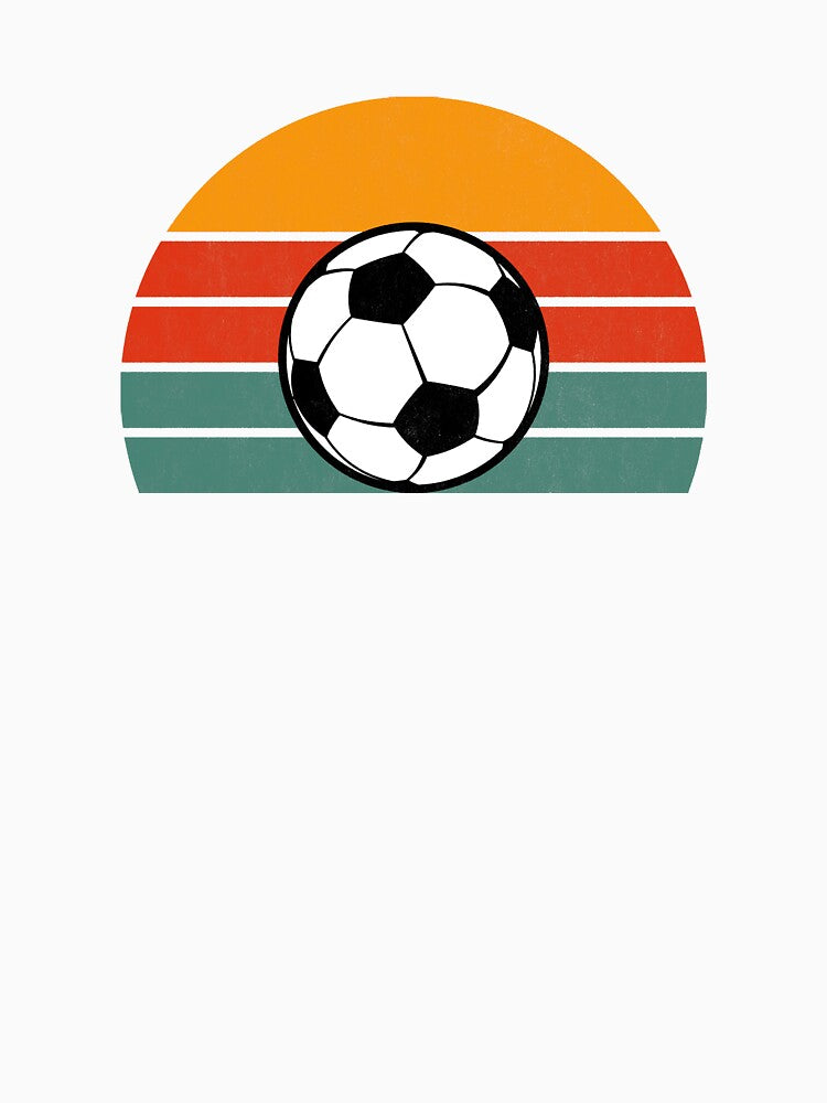 Soccer Sunset - Vintage Retro Design by GabrieSketcham