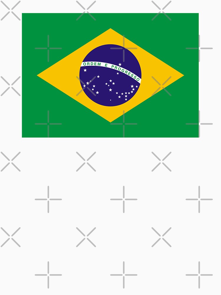 Brazil Flag - FLAG0075 by 3-Starfish