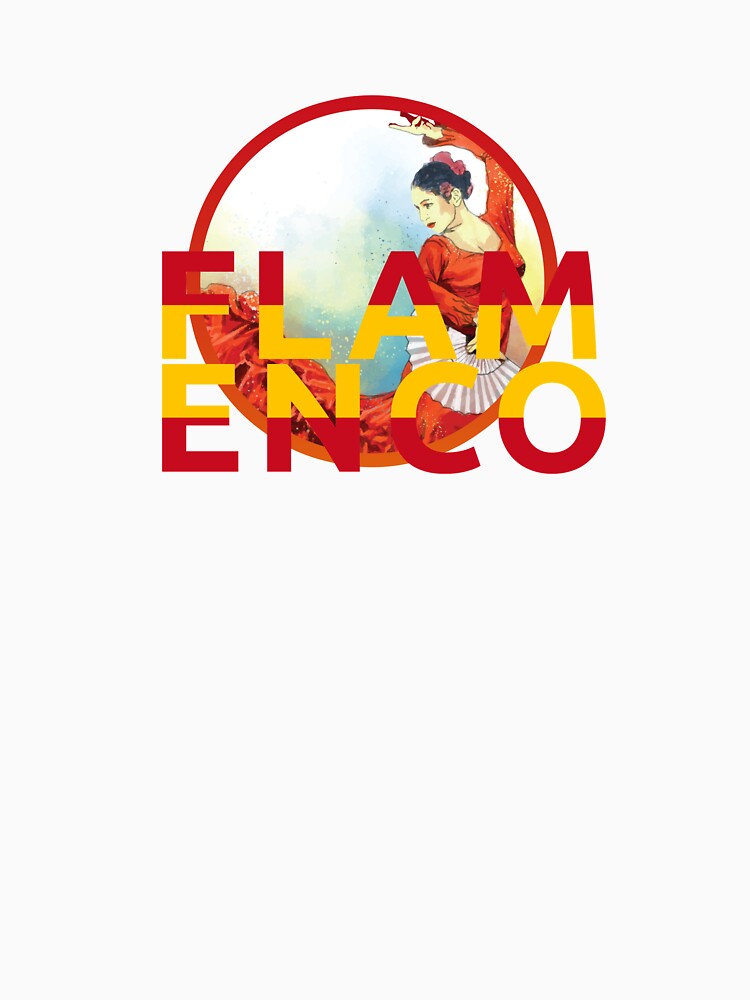 Spanish Flag Flamenco Dancing by StickerDirect