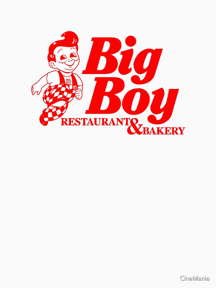 Big Boy - Vintage Discontinued Junk Food Shirts by CineMania