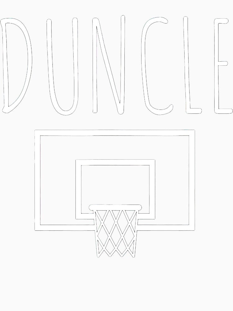 Duncle Funny Basketball Uncle by Basketball9zj0