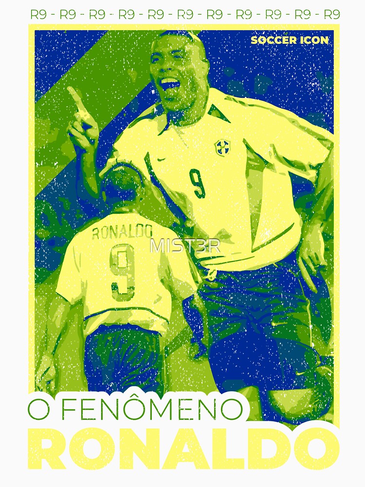 Ronaldo - Street Art - Soccer Icons by MIST3R