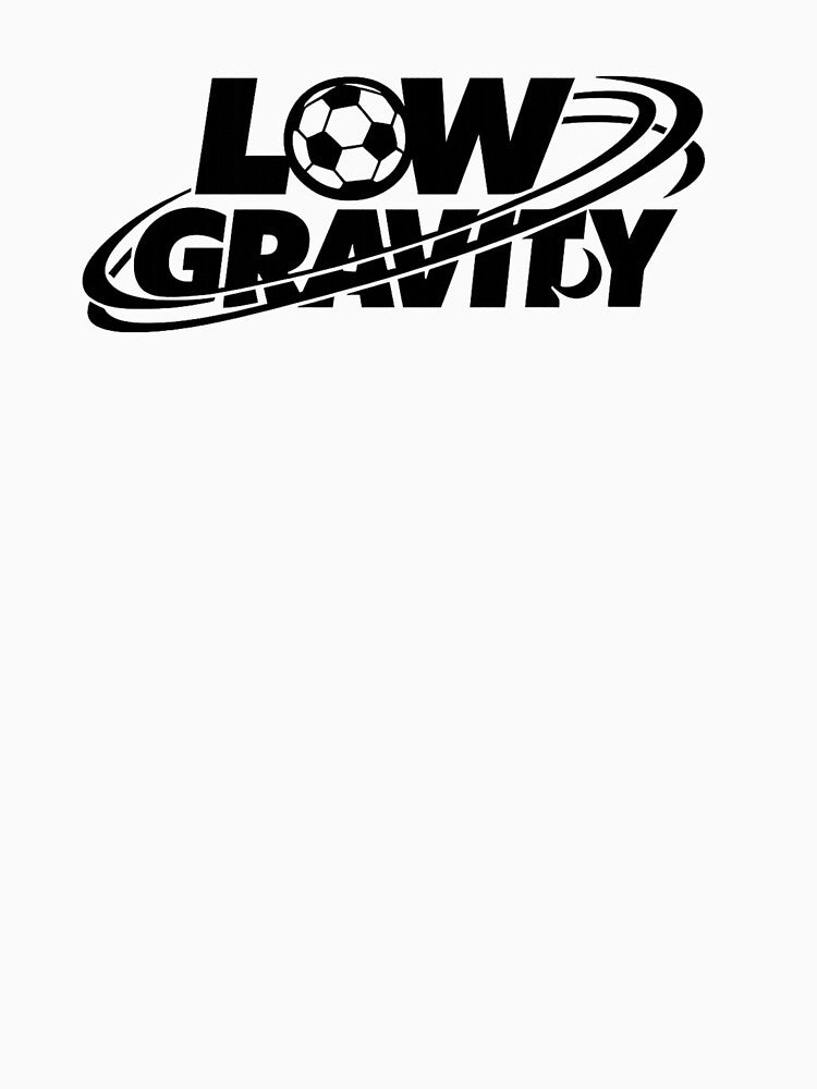 Low Gravity Soccer Design, Minimal Space Football Typography, Streetwear Futbol Graphic, Orbit Aesthetic, Lunar Soccer Art by JonelCrafts