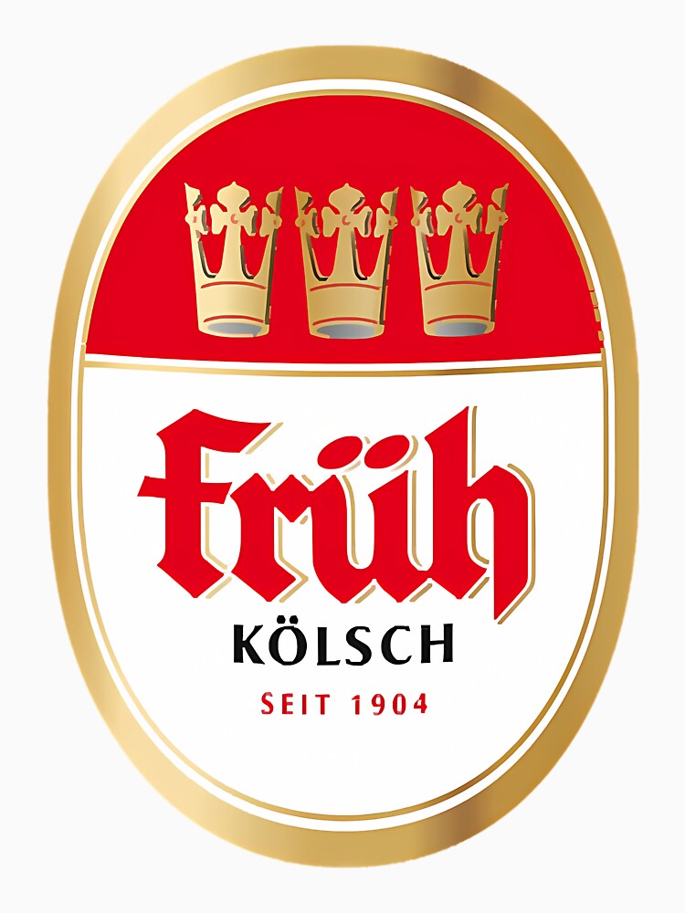 Frh Klsch Beer Logo Brewery Local Beer by MonteAlan7
