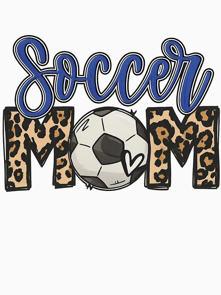 Bold Soccer Mom Leopard Print Design by haitrieuic96