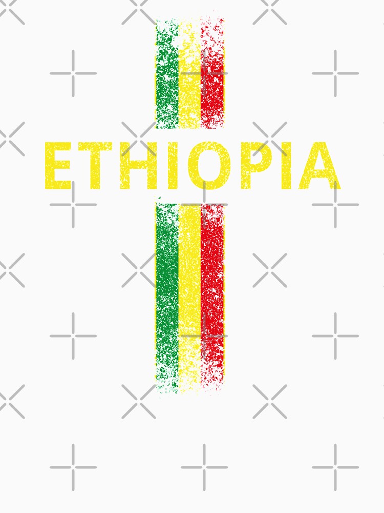 Vintage Ethiopian Soccer Stripe by kraftyesstonian