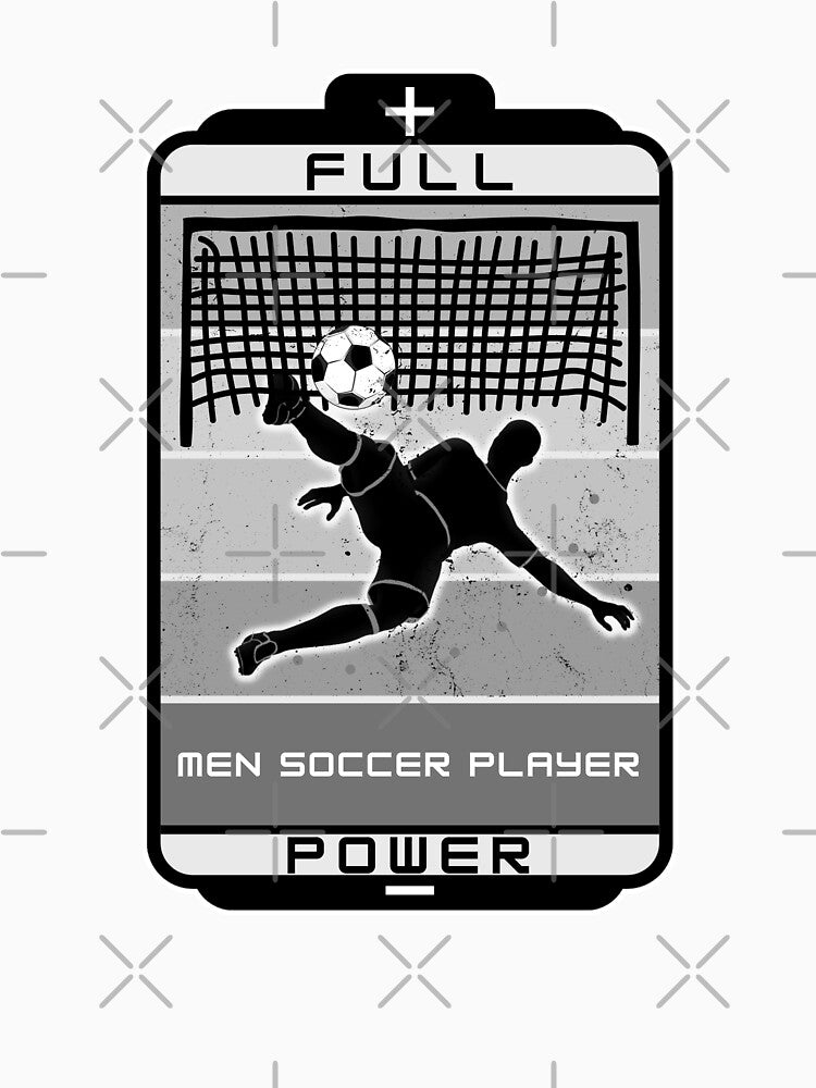 The men soccer player in full power by umfhn