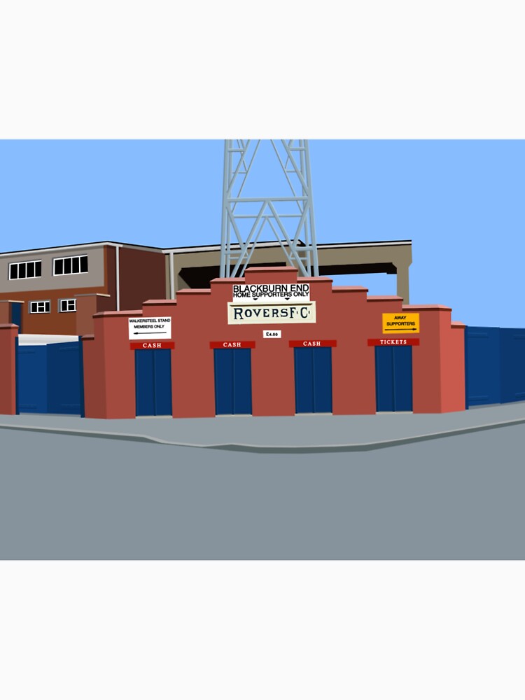 Elwood Park Blackburn Rovers Blackburn End by sidfox