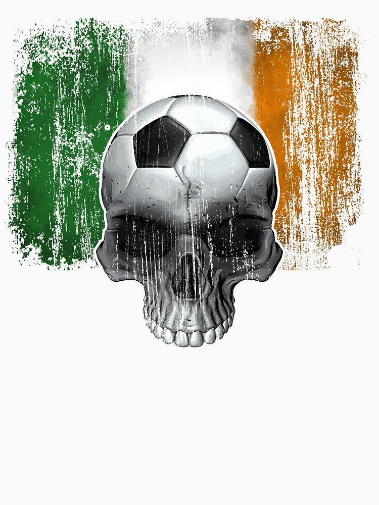 irish soccer skull by drizzd