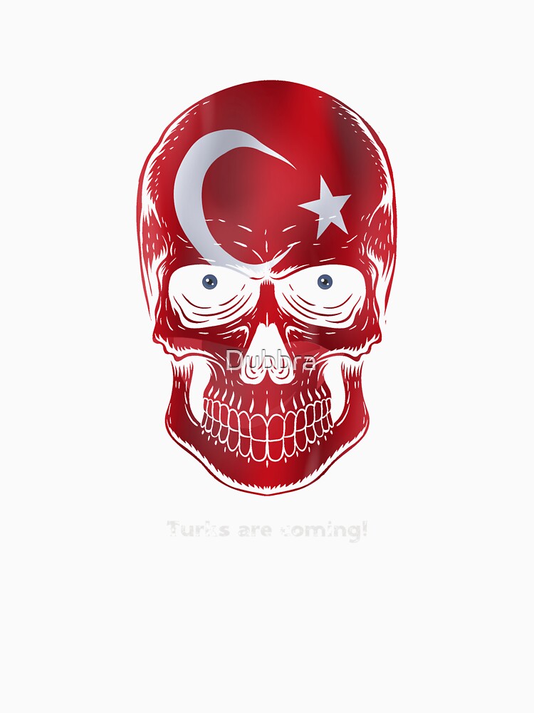 Turkey Football Skull Turks are coming by Dubbra