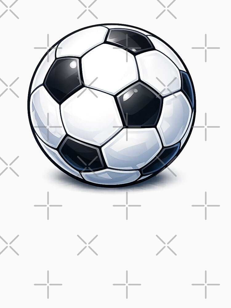 Classic Soccer Ball by Myra365Art