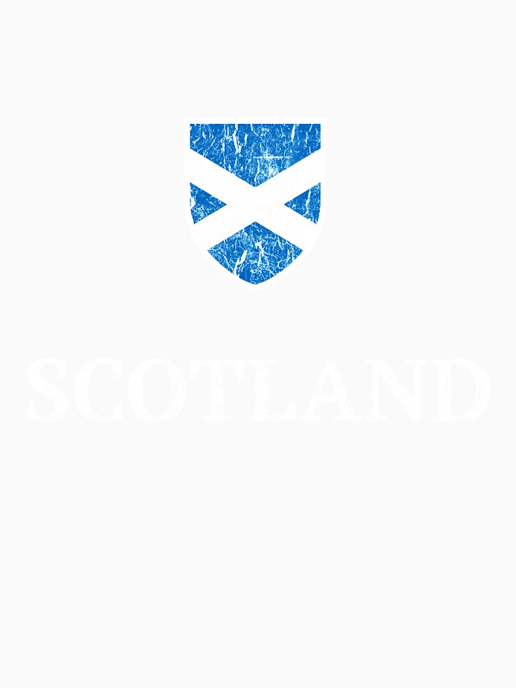 Vintage Scotland Flag - Scottish Football Soccer by vladocar