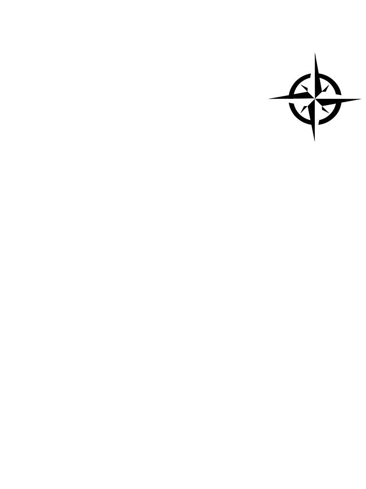 Compass Pocket Patch T-Shirt for Men and Women by AllStarMerch