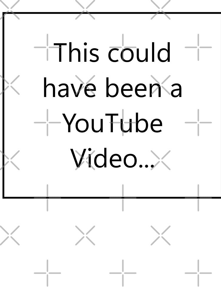Whether its an email or a meeting sometimes you just wished it was a video. by James Pearson