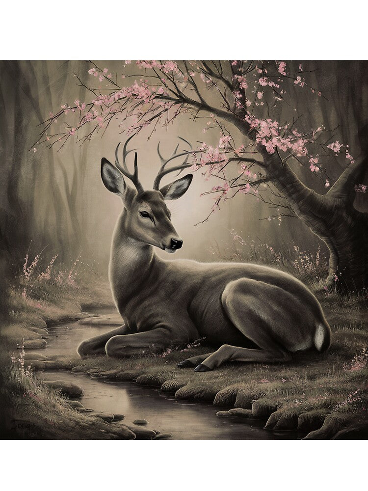 Deer At Rest by MyHeartNSoulArt