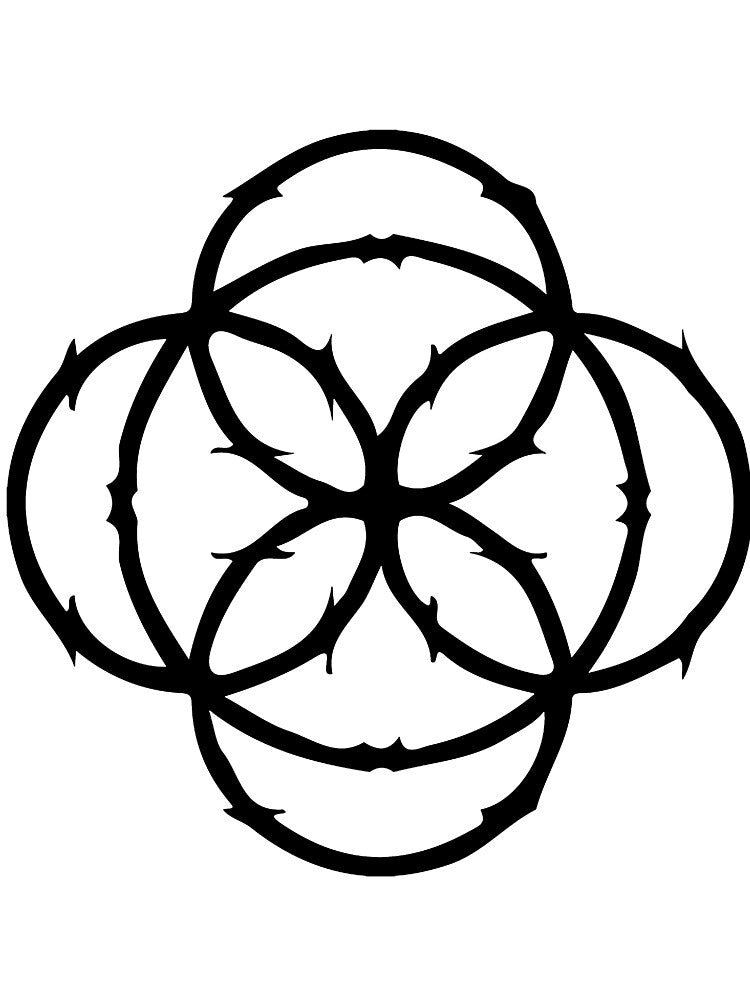 Geometry Circles T-Shirt For Men and Women by AllStarMerch