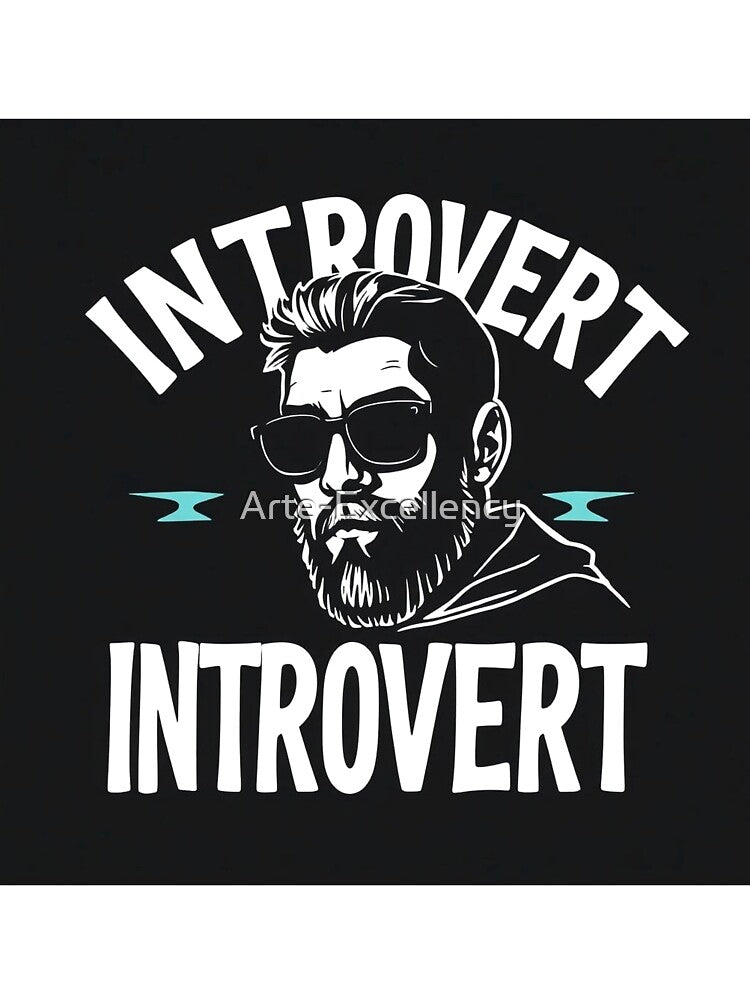 Introvert Dark Shirt | gift for introvert | shirt | Graduation | gift for introvert | shirt | Graduation by Arte-Excellency
