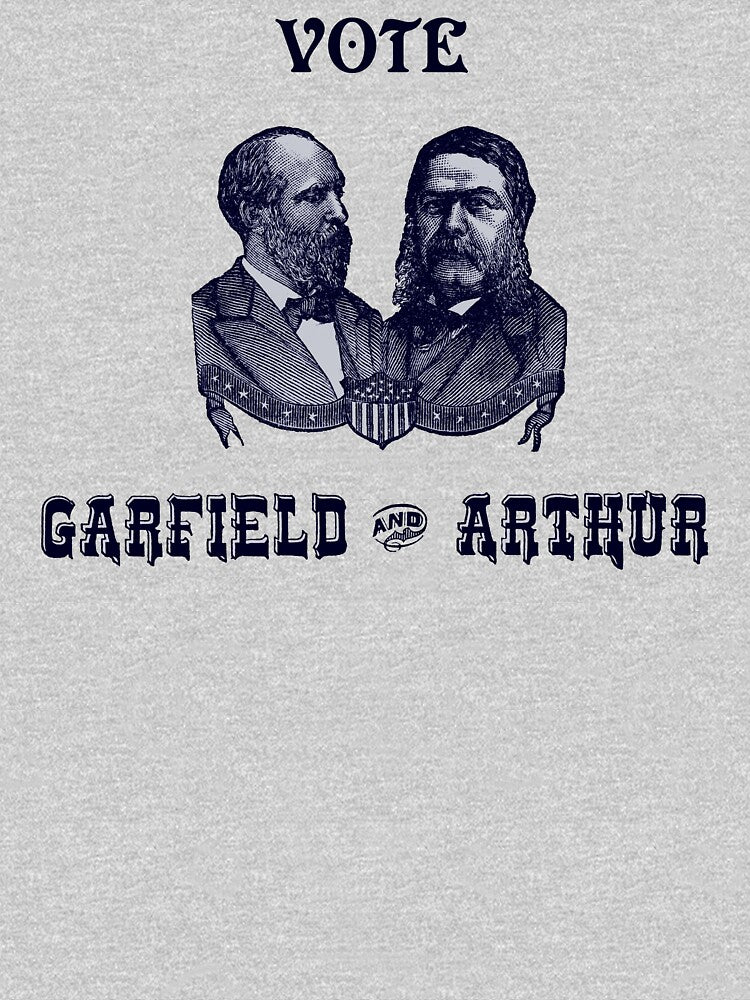 1880 Vote Garfield and Arthur by historicimage