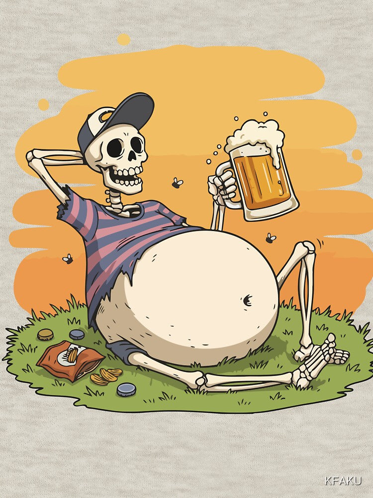 Beer is life for the belly by KFAKU