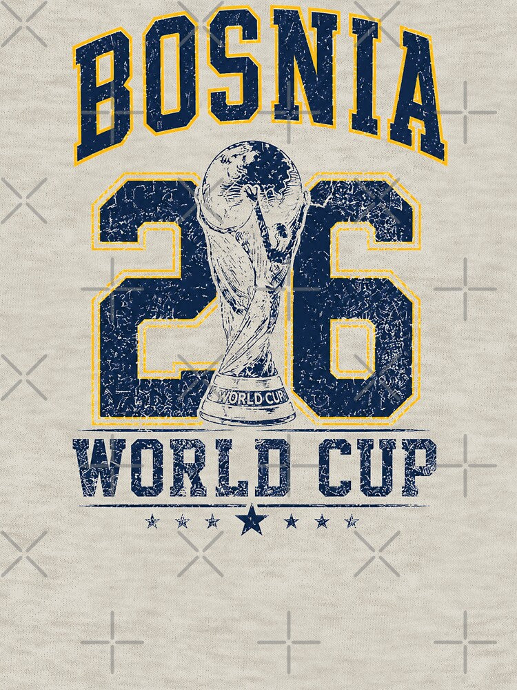 Vintage Bosnia Soccer Football by OndaLifeCo