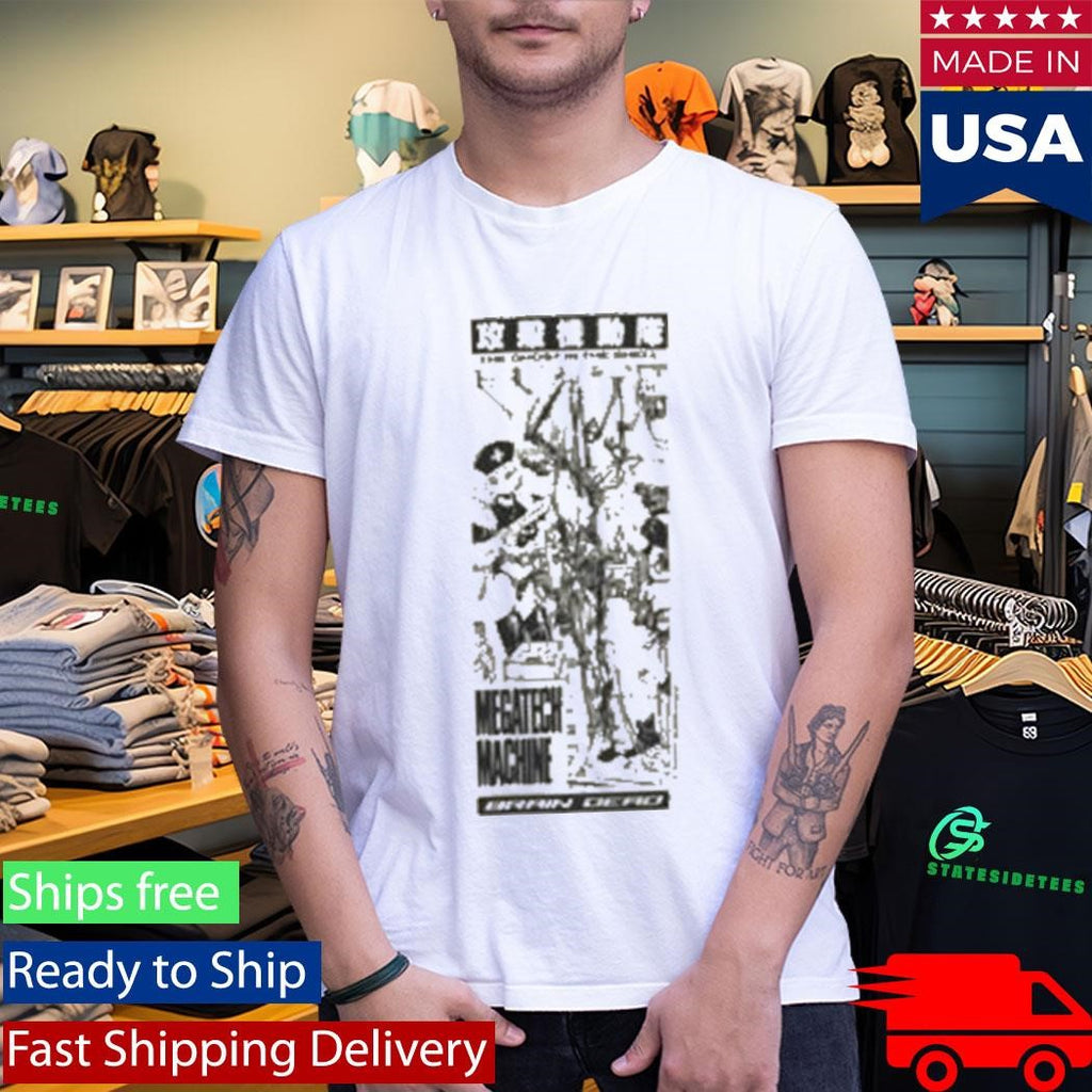 rain Dead X Ghost In The Shell Megatech Machine T-Shirt