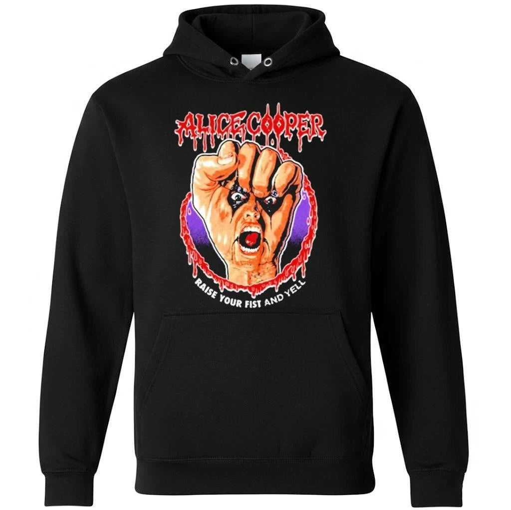 Raise Your Fist Vignette Tee by Alice Cooper Shirt