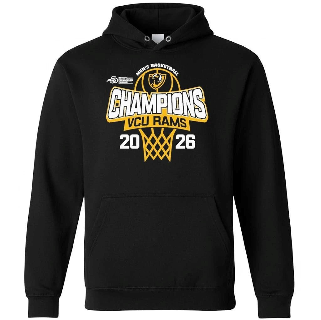 Rams 2026 A-10 Men’s Basketball Tournament Champions Shirt