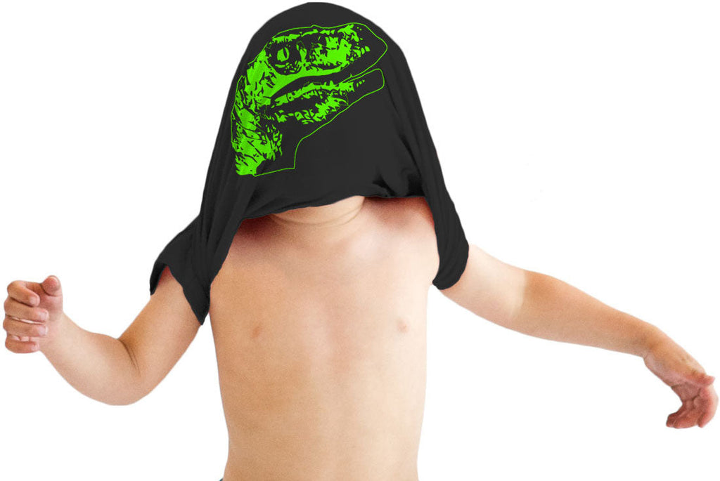 Ask Me About My Raptor Flip Toddler T Shirt