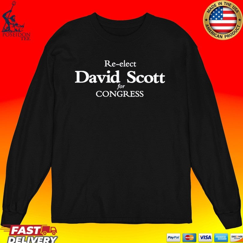 Re Elect David Scott For Congress T-shirt