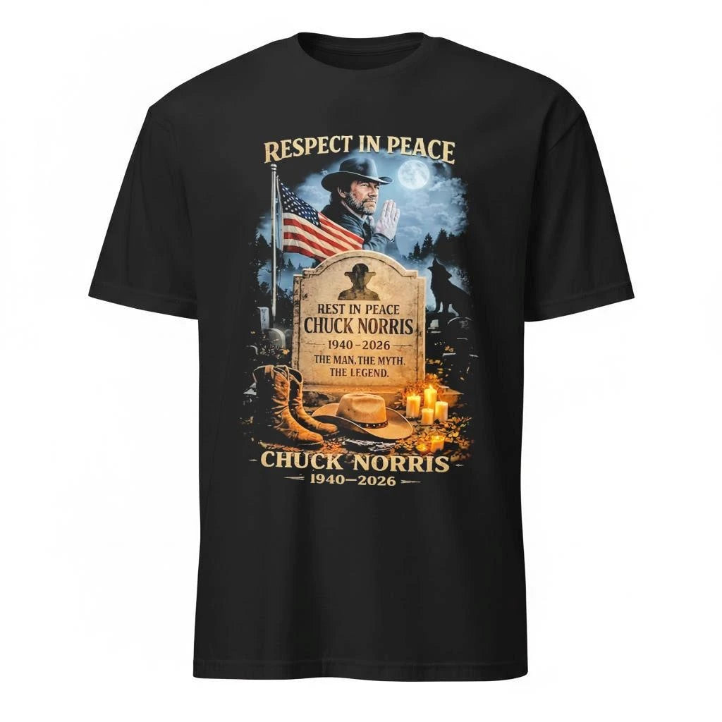 Respect In Peace Chuck Norris The Man The Myth The Legend Shirt