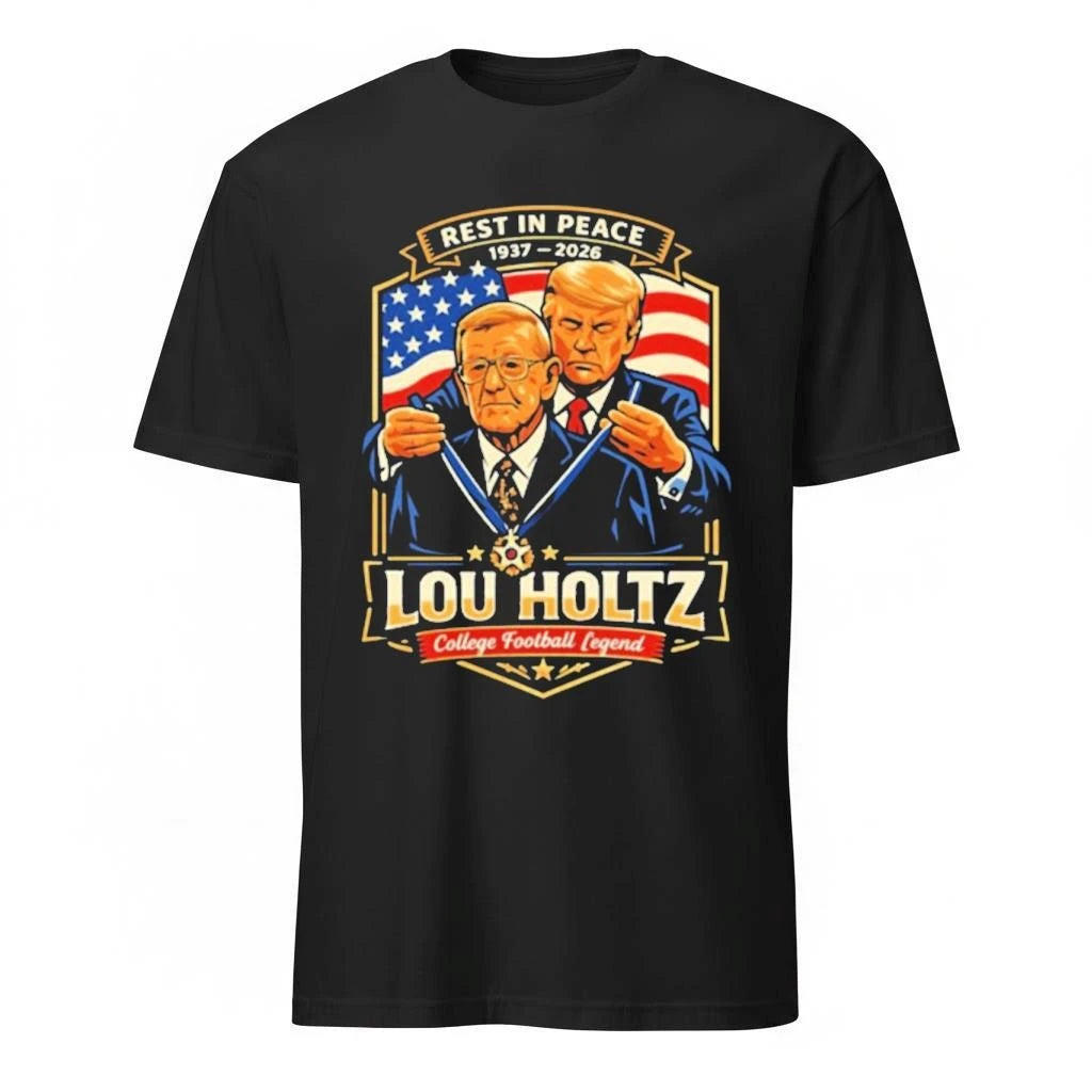 Rest In Peace 1937-2026 Lou Holtz College Football Legend Shirt